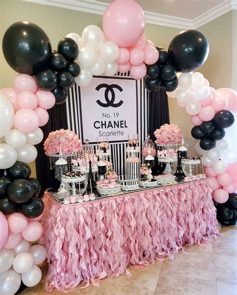 chanel themed party ide|chanel party ideas 2024.